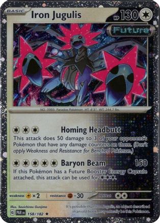 Iron Jugulis - 158/182 (Cosmos Holo) (158) [Miscellaneous Cards & Products] Holofoil