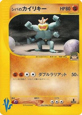 Bruno's Machamp (081/141) [Pokemon VS]