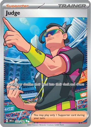 Judge - 222/182 (222) [SV10: Destined Rivals] Holofoil