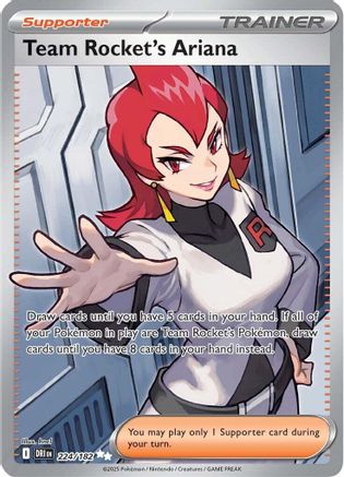 Team Rocket's Ariana - 224/182 (224) [SV10: Destined Rivals] Holofoil