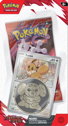 Pokemon Destined Rivals Single Pack Blister [Eevee]