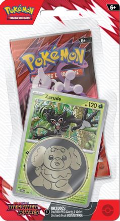 Pokemon Destined Rivals Single Pack Blister [Zarude]