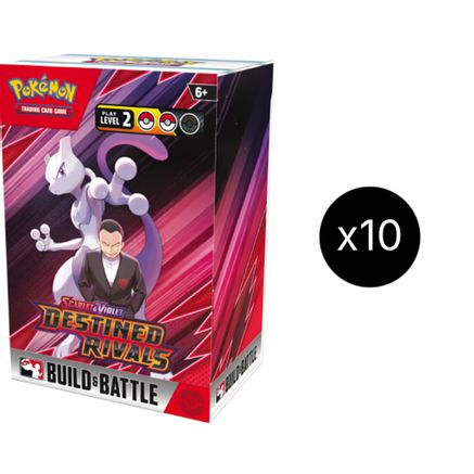 Pokemon Destined Rivals Build & Battle Box Display