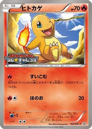 Charmander - 165/BW-P (165/BW-P) [BW-P Promotional cards]