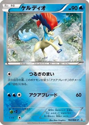 Keldeo - 162/BW-P (162/BW-P) [BW-P Promotional cards] Holofoil