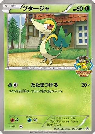 Snivy - 034/BW-P (034/BW-P) [BW-P Promotional cards]