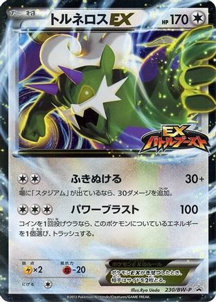 Tornadus EX - 230/BW-P (230/BW-P) [BW-P Promotional cards] Holofoil