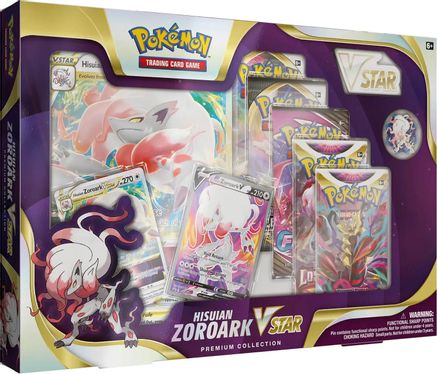 Pokemon Hisuian Zoroark VSTAR Premium Collection (International Version)