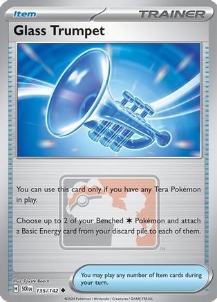 Glass Trumpet (135) [League & Championship Cards] Reverse Holofoil