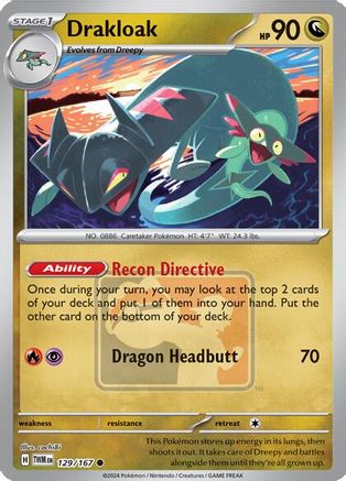 Drakloak (129) [League & Championship Cards] Reverse Holofoil