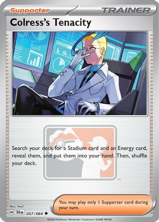 Colress's Tenacity (57) [League & Championship Cards] Reverse Holofoil