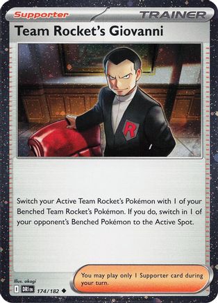 Team Rocket's Giovanni (Cosmos Holo) (174) [Miscellaneous Cards & Products] Holofoil