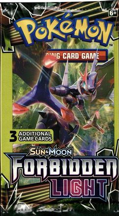 Pokemon Forbidden Light 3-Card Booster Pack