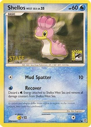 Shellos West Sea (SDCC 2007 Staff) (107) [Miscellaneous Cards & Products]