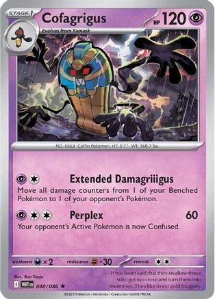 Cofagrigus (40) [SV: White Flare] Holofoil