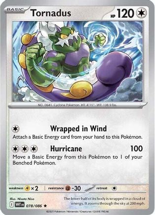 Tornadus (78) [SV: White Flare] Holofoil