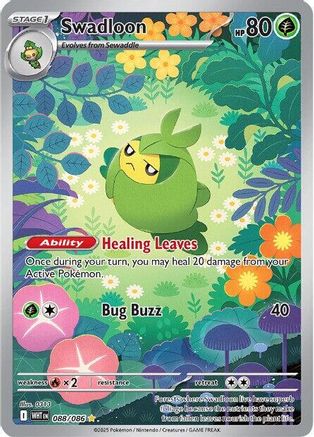 Swadloon - 088/086 (88) [SV: White Flare] Holofoil