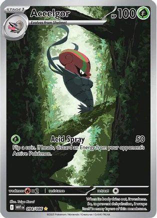 Accelgor - 094/086 (94) [SV: White Flare] Holofoil