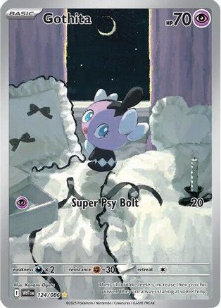 Gothita - 124/086 (124) [SV: White Flare] Holofoil