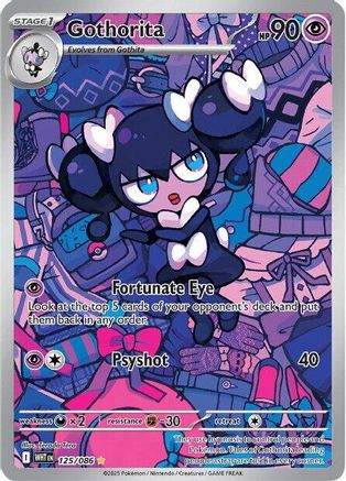 Gothorita - 125/086 (125) [SV: White Flare] Holofoil