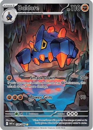 Boldore - 128/086 (128) [SV: White Flare] Holofoil