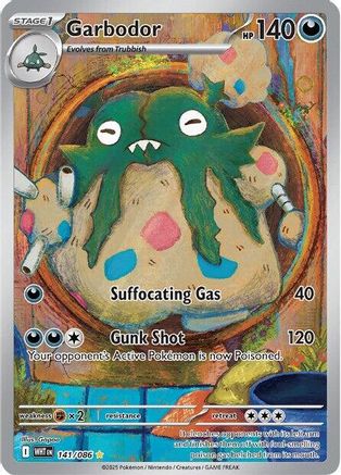 Garbodor - 141/086 (141) [SV: White Flare] Holofoil