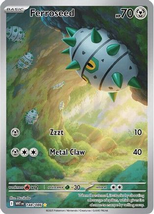 Ferroseed - 148/086 (148) [SV: White Flare] Holofoil