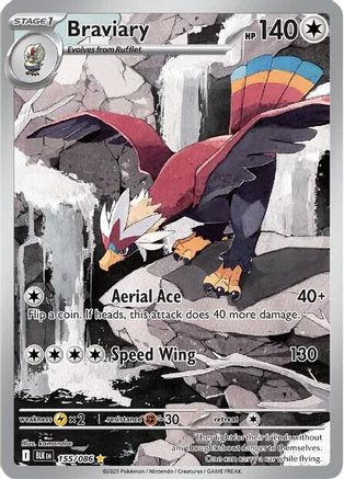 Braviary - 155/086 (155) [SV: Black Bolt] Holofoil