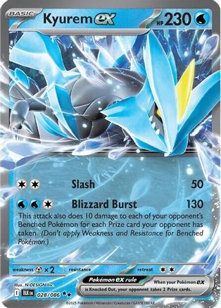 Kyurem ex (28) [SV: Black Bolt] Holofoil