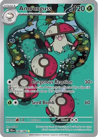 Amoonguss - 096/086 (96) [SV: Black Bolt] Holofoil