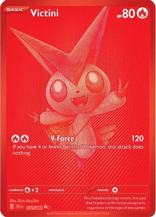 Victini - 171/086 (171) [SV: Black Bolt] Holofoil