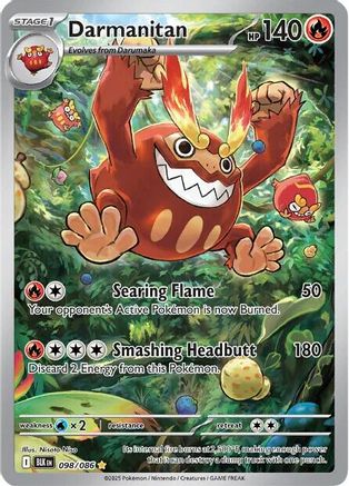 Darmanitan - 098/086 (98) [SV: Black Bolt] Holofoil