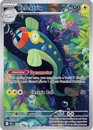 Eelektrik - 114/086 (114) [SV: Black Bolt] Holofoil