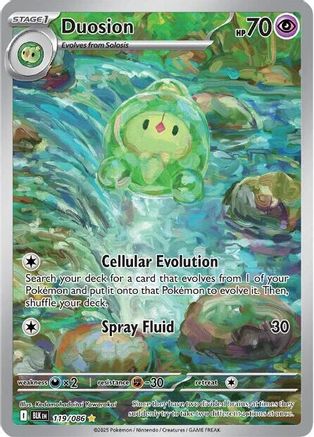 Duosion - 119/086 (119) [SV: Black Bolt] Holofoil