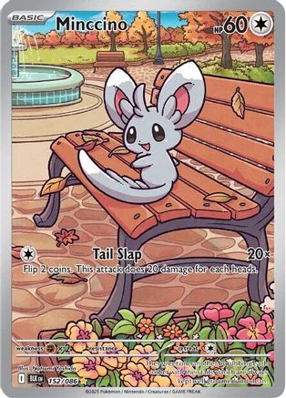 Minccino - 152/086 (152) [SV: Black Bolt] Holofoil