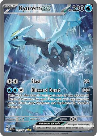 Kyurem ex - 165/086 (165) [SV: Black Bolt] Holofoil