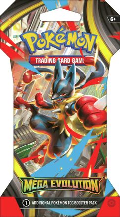 Pokemon Mega Evolution Sleeved Booster Pack