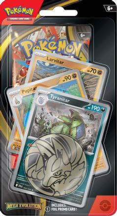 Pokemon Mega Evolution Premium Checklane Blister [Tyranitar]