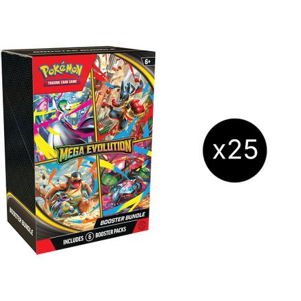 Pokemon Mega Evolution Booster Bundle Case