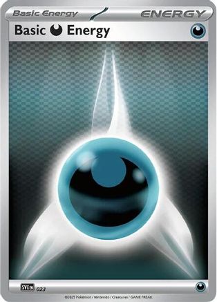 Basic Darkness Energy - 023 (23) [SVE: Scarlet & Violet Energies]