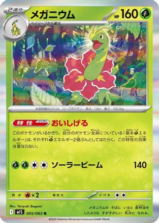 Meganium (005/063) [m1S: Mega Symphonia] Holofoil