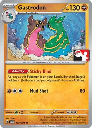 Gastrodon (107) [Prize Pack Series Cards]