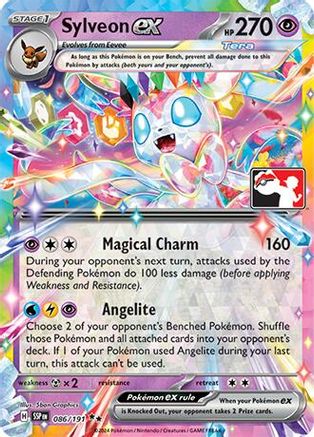 Sylveon ex (86) [Prize Pack Series Cards] Holofoil