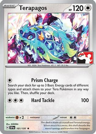 Terapagos - 161/191 (161) [Prize Pack Series Cards]