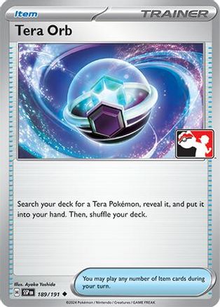 Tera Orb (189) [Prize Pack Series Cards] Holofoil