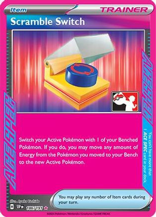 Scramble Switch (186) [Prize Pack Series Cards] Holofoil