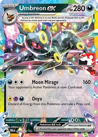 Umbreon ex - 060/131 (60) [Prize Pack Series Cards] Holofoil