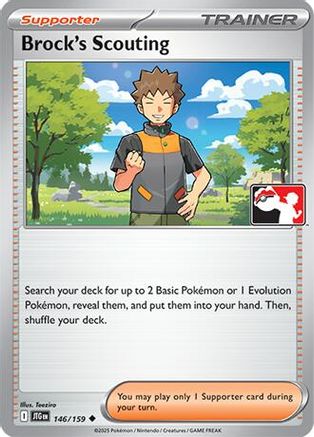 Brock's Scouting - 146/159 (146) [Prize Pack Series Cards]