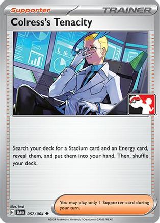 Colress's Tenacity - 057/064 (57) [Prize Pack Series Cards] Holofoil