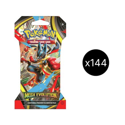 Pokemon Mega Evolution Sleeved Booster Case
